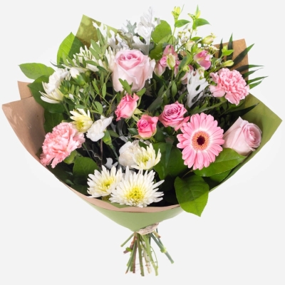 Pink Perfection Dry Handtied