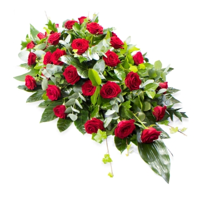 Red Rose Single Ended Spray