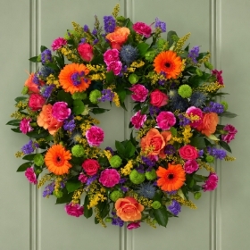 Colourful Mixed Loose Wreath