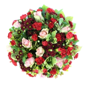Pink & Red Posy Pad