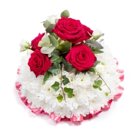Red Rose Posy Pad