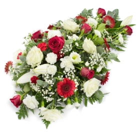 Red & White Single Ended Spray