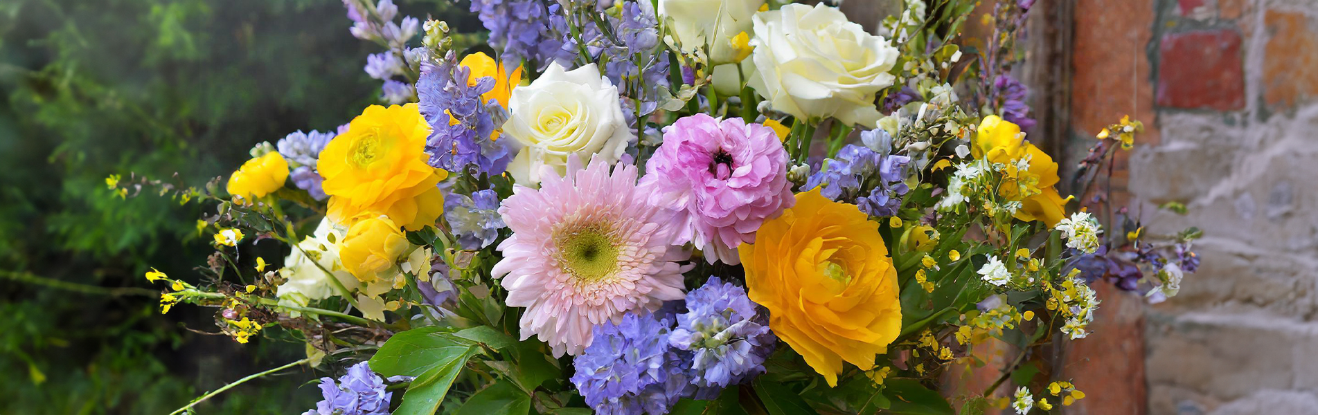 Flower delivery across Leicestershire, 6 days a week A A Moore & Son